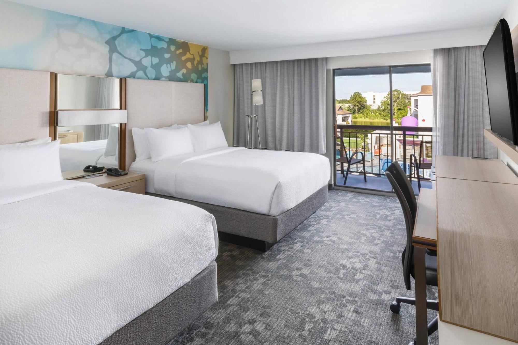 Courtyard By Marriott Orlando Lake Buena Vista At Vista Centre Zewnętrze zdjęcie