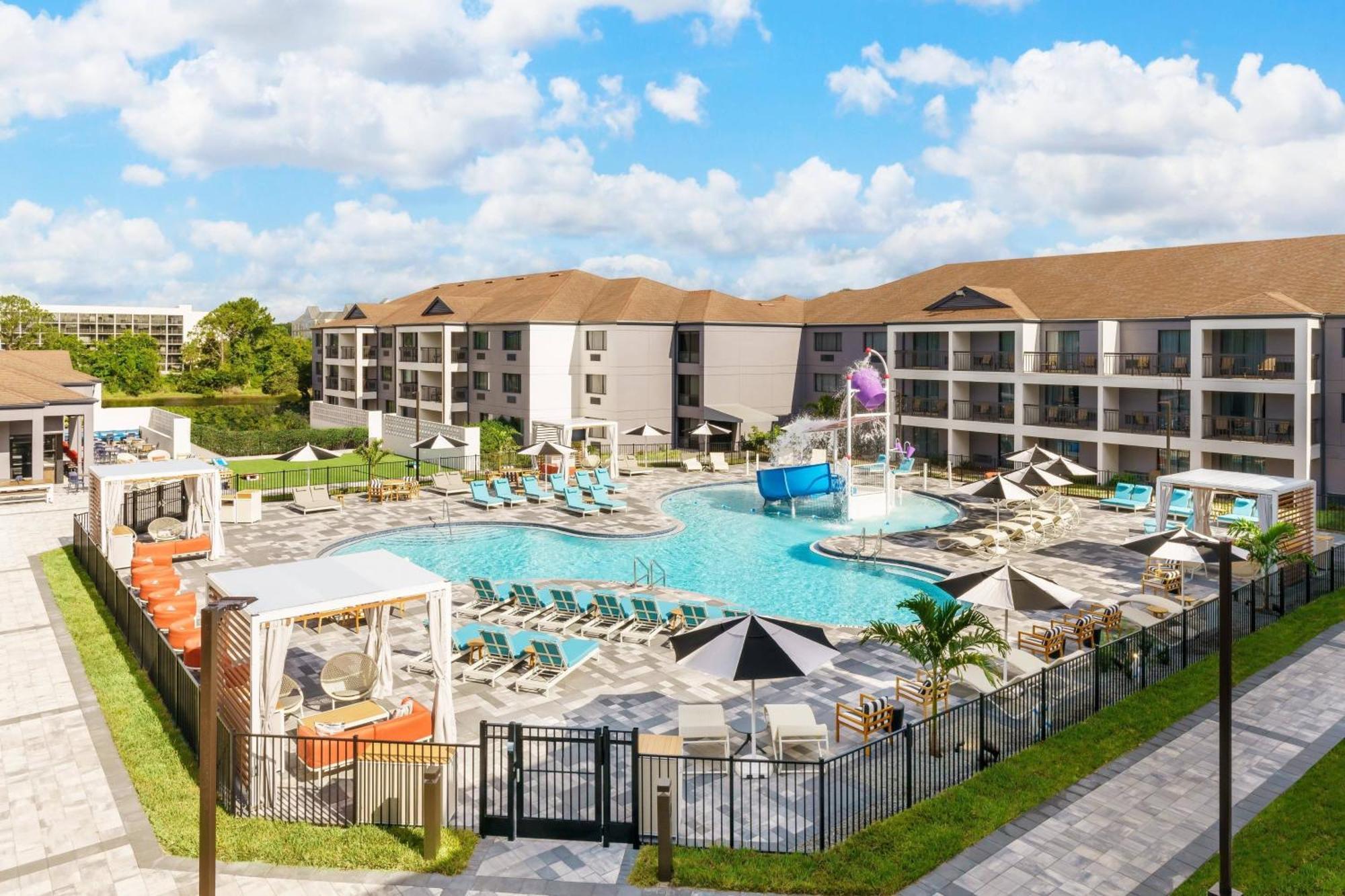 Courtyard By Marriott Orlando Lake Buena Vista At Vista Centre Zewnętrze zdjęcie